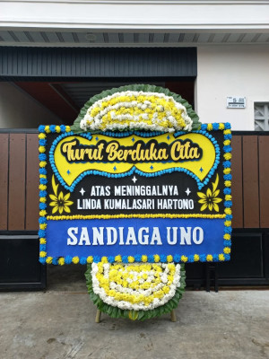 Papan Bunga Duka di Kunciran